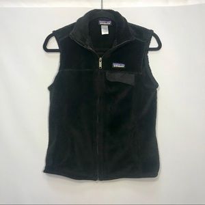 Black Patagonia Vest Size Medium